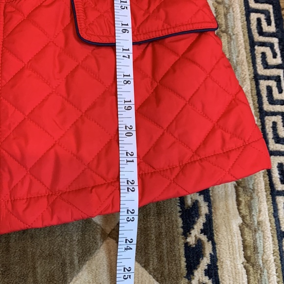 TALBOTS red quilted jacket - Picture 8 of 9